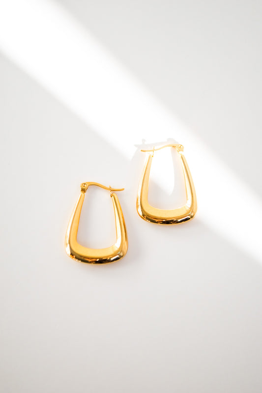 U-Shaped Statement Earrings