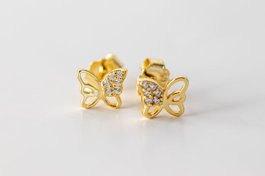 Butterfly Stud Earrings