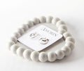 Silver Hoop Earrings with Zirconias