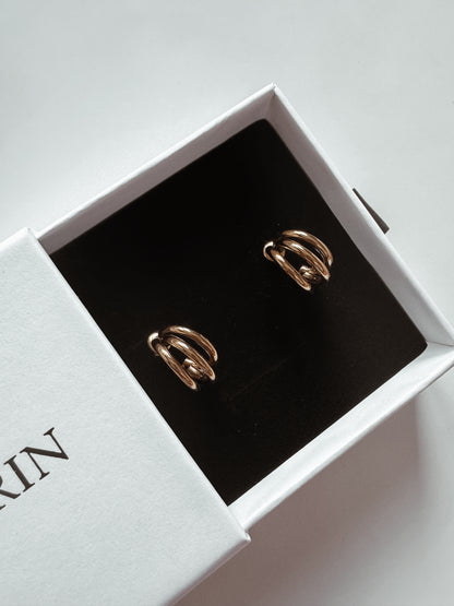 Zara Triple Hoop Earrings