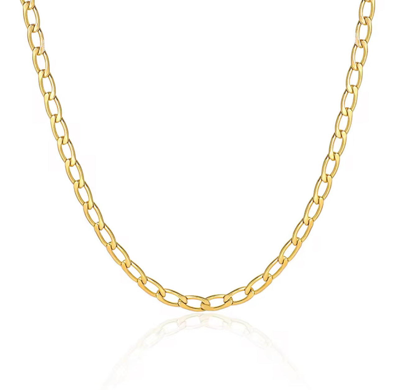 Figaro gold chain waterproof