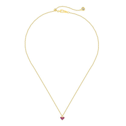 Dainty-heart-pendant-necklace-with- cubic-zirconia-and-adjustable- silicone-slider